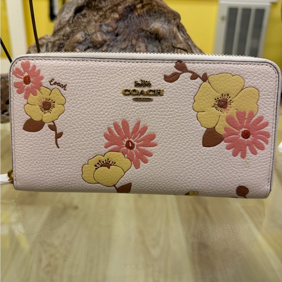 Coach Handbags - Coach Floral Wallet